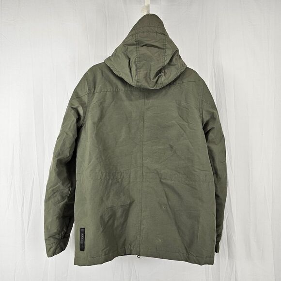 Oakley Green Puffer Coat Performance Men's  Size Medium Army Green - Picture 6 of 8